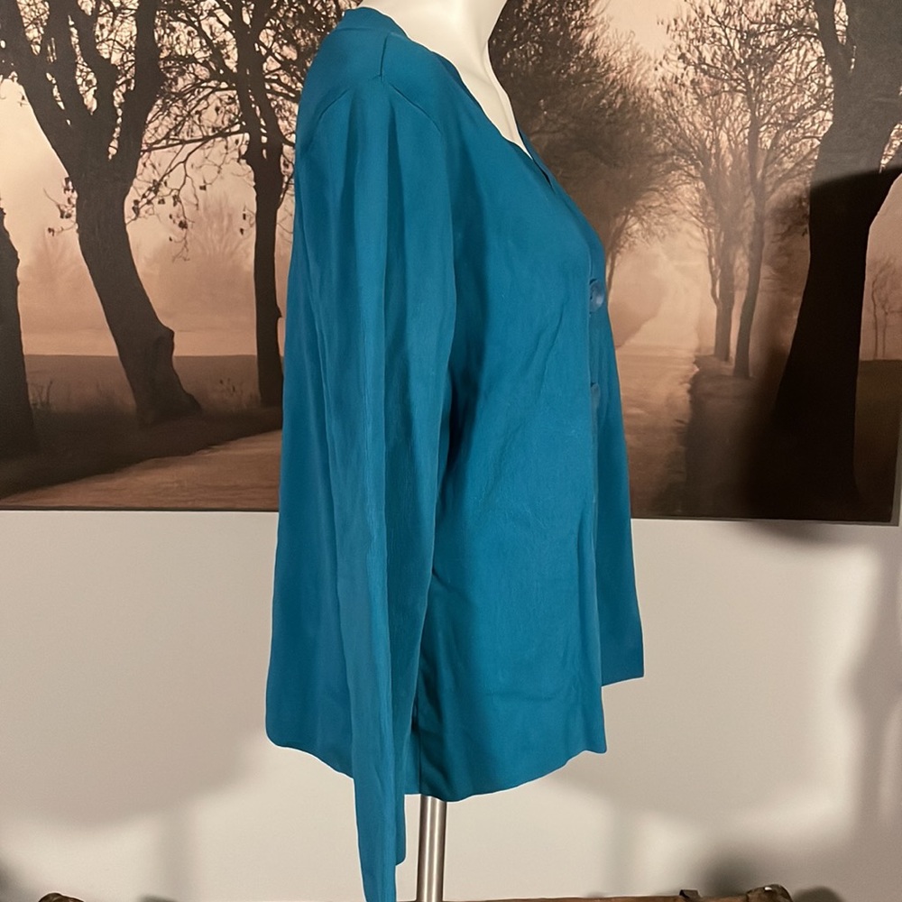 Covington Teal Top Cardigan Set - L - Picture 3 of 9